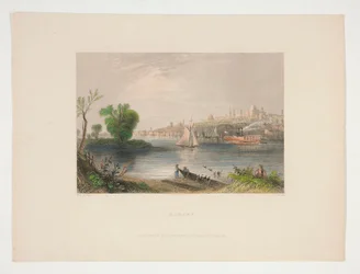 Albany, ilustração para Nathaniel Parker Willis