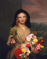 A menina de flor, 1846.