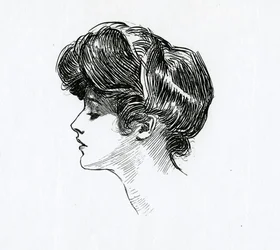 Uma garota Gibson, c.1902