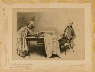 Dick Swiveller e a marquesa, de "The Old Curiosity Shop"
