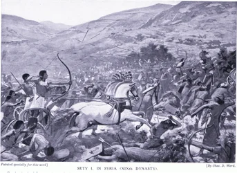 Sety I na Síria (XIX dinastia), c.1920