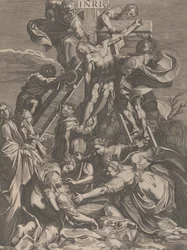 A Descida da Cruz, 1615-31.