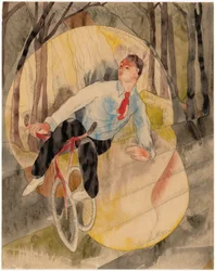 Em Vaudeville, o ciclista
