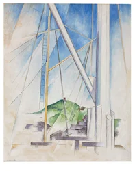 Na Chave do Azul, c.1919 (têmpera e lápis a bordo)
