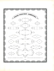 Série Cartelas decorativas (impressão)