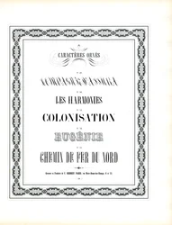 Tipos de letra decorativos com moldura ornamental em forma de corrente (impressão)