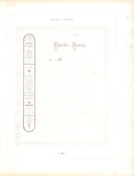 Papel timbrado elegante com barra lateral tipográfica (impressão)