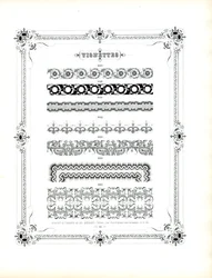 Padrões Ornamentais Elegantes para Impressão de Luxo (imprimir)