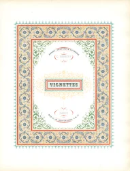 Página de título magnífica para vinhetas (imprimir)