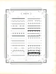 Ornamental Borders and Vignettes, Corps 20 (Conclusão) (impressão)
