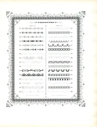 Ornamental Borders and Vignettes, Corps 20 (impressão)