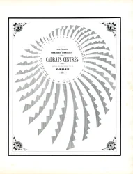 Elementos decorativos em forma de espiral para molduras curvas (impressão)
