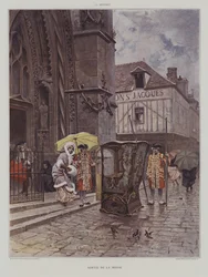 Sortie de la Messe (Deixando a Igreja depois da missa)