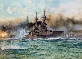 HMS Vanguard na Batalha da Jutlândia, 1924