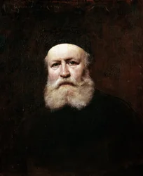 Retrato do compositor francês Charles Gounod (óleo sobre tela