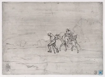 Fuga para o Egito, 1848.