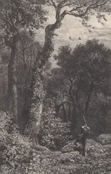 Caça à galinhola, 1864