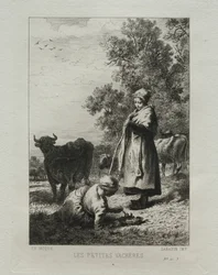 Os pequenos vaqueiros.