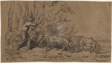 Os recolhedores de trufas, c. 1849
