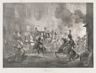 Máquina Infernal, início do século XIX (litho)