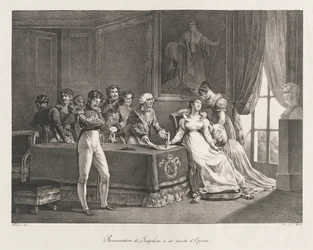 Josephine Renunciando aos seus direitos, cedo
Século XIX (Litho)