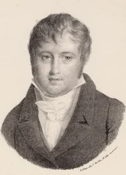 Retrato do compositor Nicolò Isouard 1775-1818.