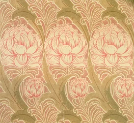 Papel de parede desenhado por Voysey, Victorian