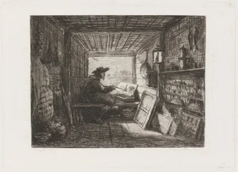 Estúdio no Barco (Le Bateau-atelier)