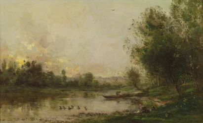 Os bancos do Oise, 1873