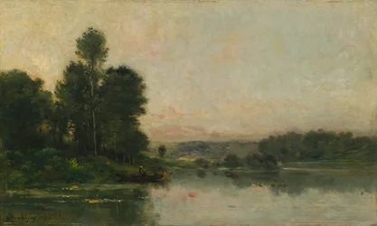 As encostas de Méry-sur-Oise, em frente a Auvers