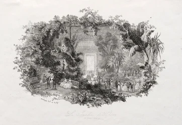 O Jardim de Inverno, 1842-1843.
