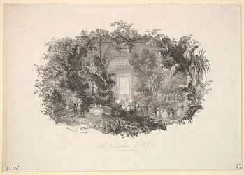O Jardim de Inverno, 1843.
