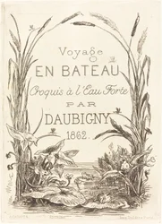 Página de título para "Viagem de barco"