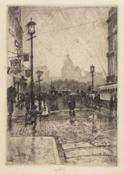 Dia chuvoso, Broadway