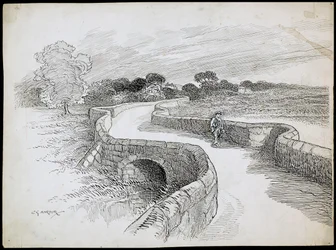 Ponte Swarkestone, Derbyshire, 1892-1933