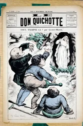 Capa do "Le Don Quixote", número 324, Satirique en Colours