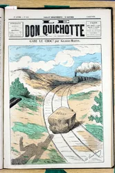 Capa do "Le Don Quixote", número 111, Satirique en Couleurs