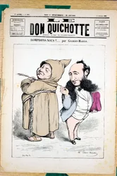 Capa do "Le Don Quixote", número 330, Satirique en Couleurs