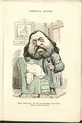 Ilustração de Charles Gilbert-Martin (1839-1905) em "Grimaces Contemporâneos".