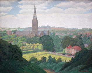 Catedral de Salisbury (petróleo)