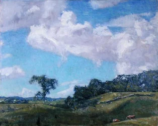 Clearing Off (óleo sobre tela)