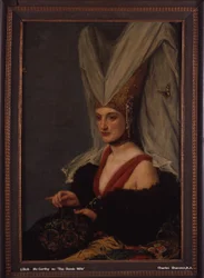 Lillah McCarthy como a esposa muda, 1922