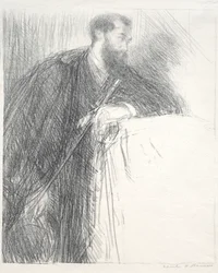 Lucien Pissarro, 1895.