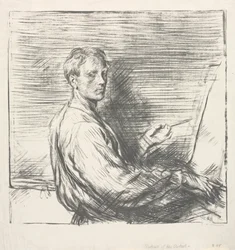 Retrato do artista, nº 1, 1905.