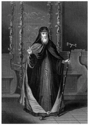 O patriarca grego.