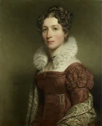 Jacoba Vetter (1796-1830), esposa de Pieter Meijer Warnars, livreiro de Amsterdã