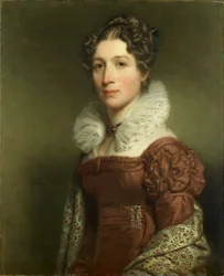Jacoba Vetter (1796-1830), esposa de Pieter Meijer Warnars, livreiro de Amesterdão