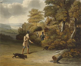 1 de outubro de 1827 (aquatinta colorida à mão)
