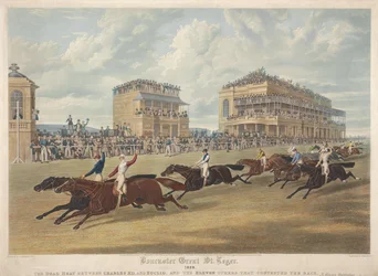 Doncaster Great St Leger, 1839. O empate entre Charles XII e Euclid.