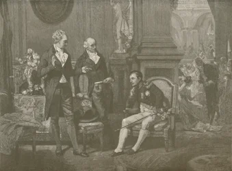 Napoleão, Goethe e Wieland, 1808, 1896